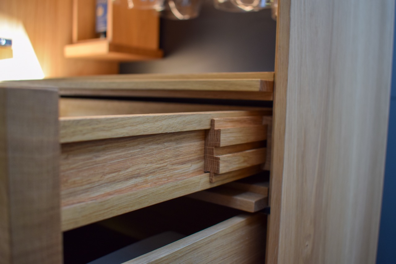 Meisterstück: heller Einbauschrank